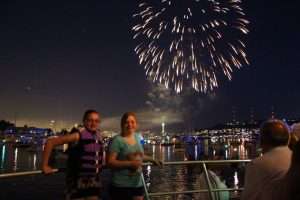4th. Fireworks / Husky Football Riviera Fireworks Cruise 4th of July Fireworks Chartered Boat Tour
